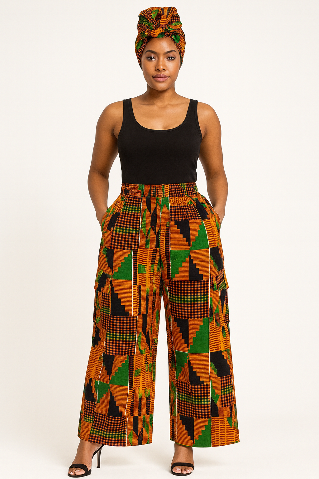 Ankara cargo pants/ African prints Cargo pants