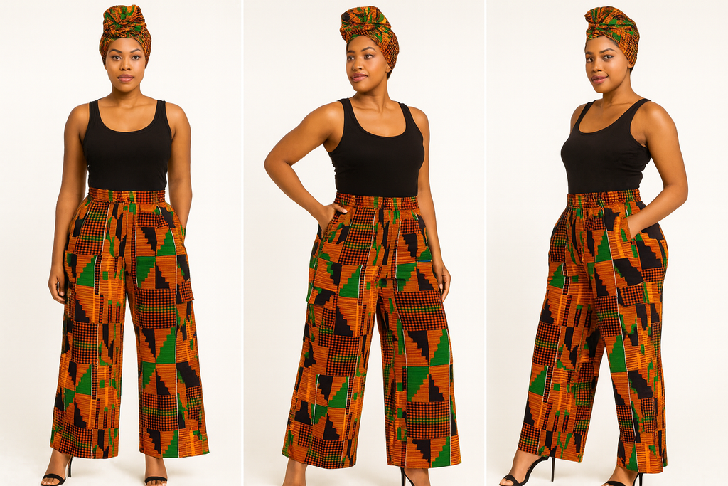 Ankara cargo pants/ African prints Cargo pants